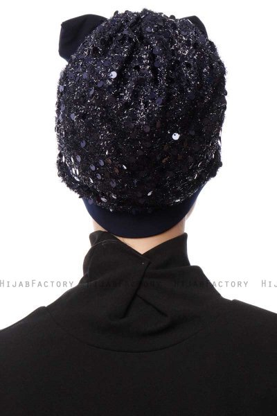 Enfleda - Marineblå Turban