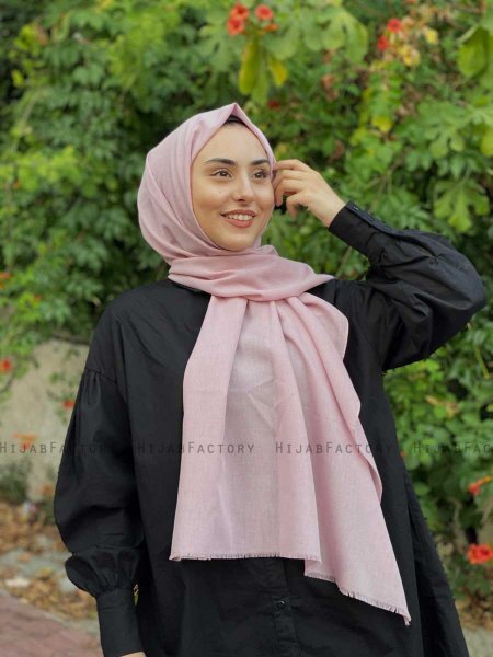 Ermina - Gammelrosa Bomull Hijab - Mirach