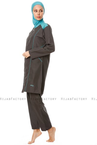 Esila - Antrasitt Burkini - Tesmay