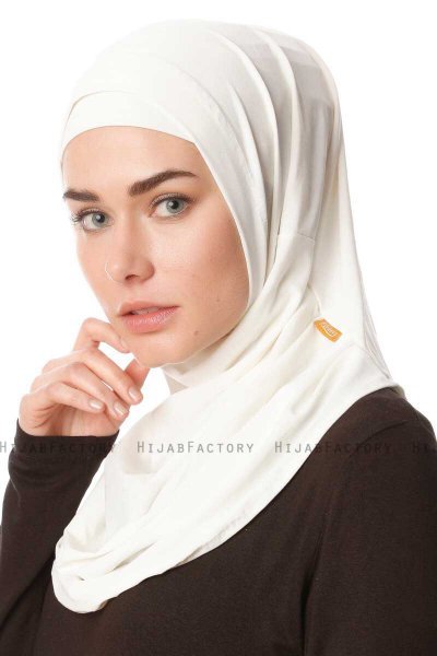 Esma - Offwhite Amira Hijab - Firdevs