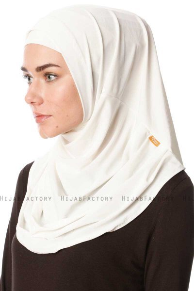 Esma - Offwhite Amira Hijab - Firdevs