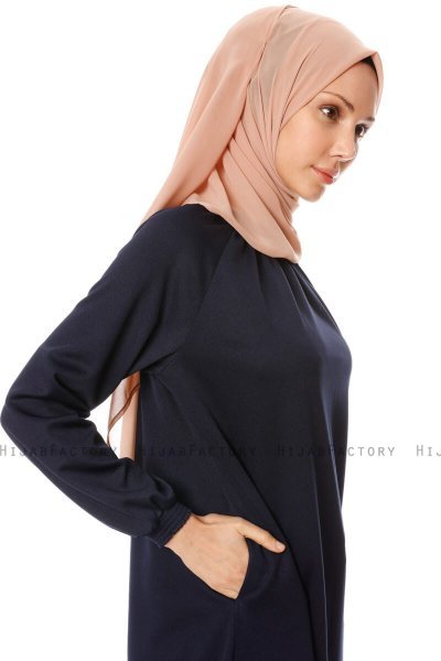 Esra - Marineblå Kjole - Miss Halima
