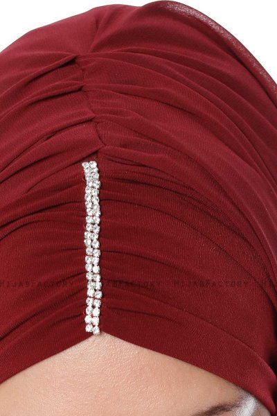 Evren - Bordeaux Chiffon Hijab