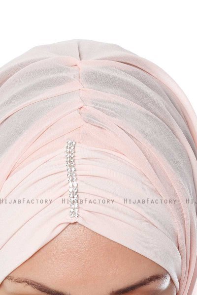 Evren - Gammelrosa Chiffon Hijab