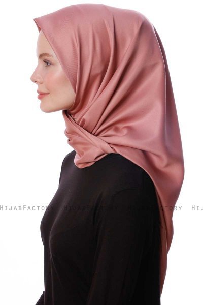 Eylul - Gammelrosa Kvadrat Rayon Hijab