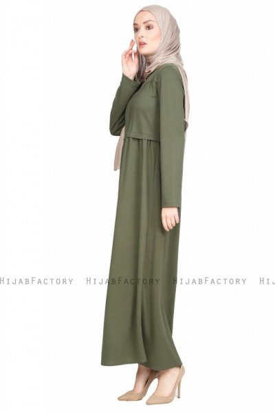 Farah Khaki Modest Abaya Miss Halima 280173d