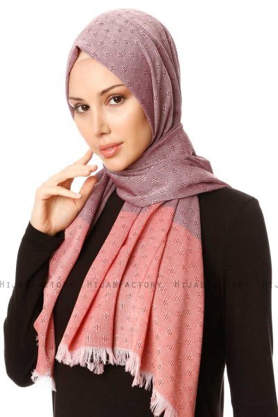 Fehime - Mørk Rosa Hijab - Özsoy