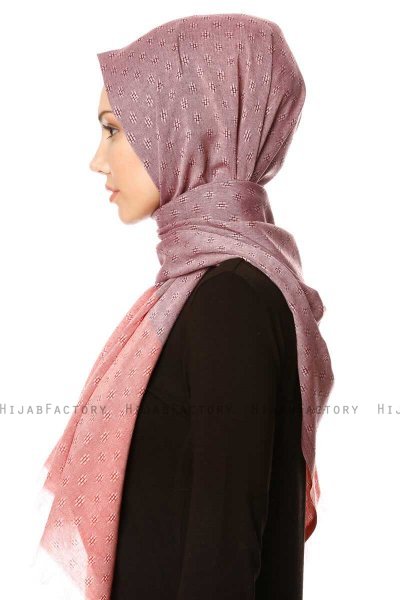 Fehime - Mørk Rosa Hijab - Özsoy