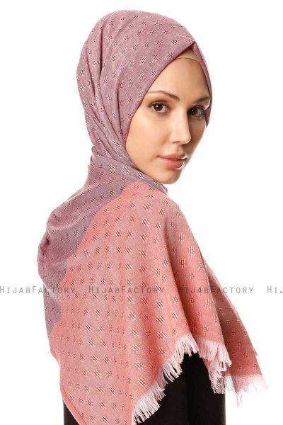 Fehime - Mørk Rosa Hijab - Özsoy