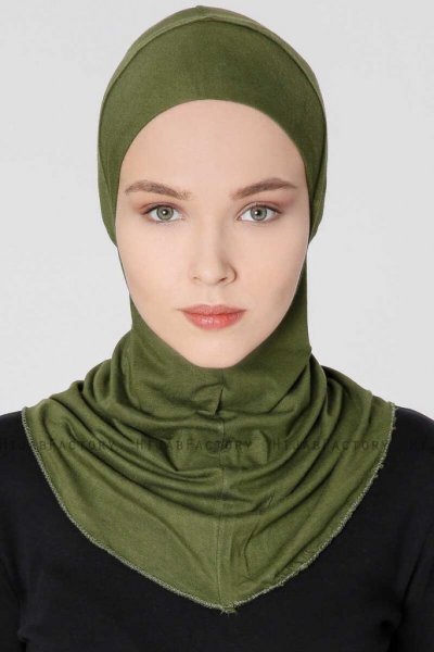 Filiz Khaki XL Ninja Hijab Underslöja Ecardin 200726b