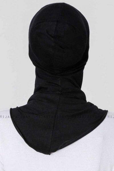 Filiz Svart XL Ninja Hijab Underslöja Ecardin 200701d