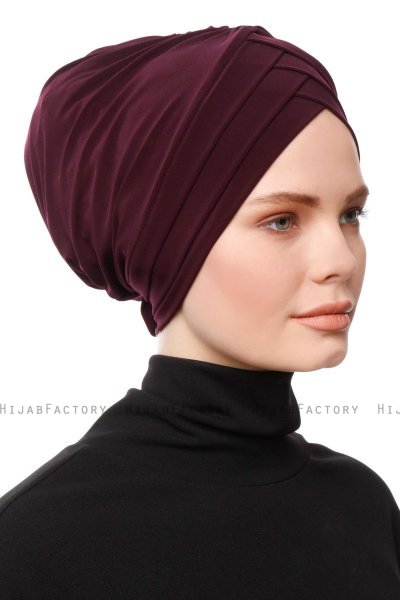 Gamze - Plomme Turban