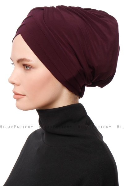 Gamze - Plomme Turban