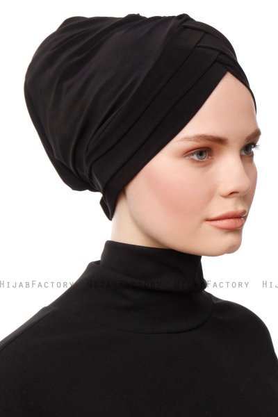 Gamze - Marineblå Turban