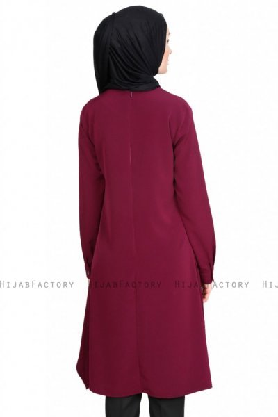 Hafsa Vinröd Tunika Miss Halima 280326d