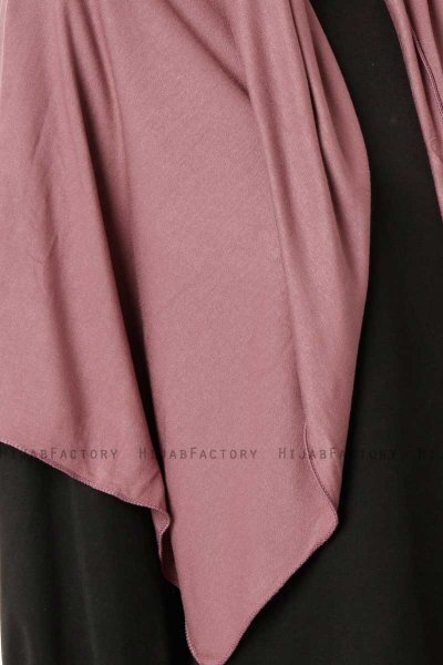 Hande - Lys Lilla Bomull Hijab - Gülsoy