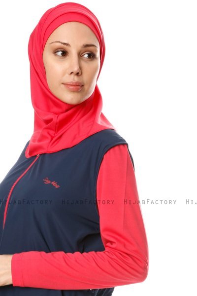Hatice - Marineblå Burkini - Tesmay