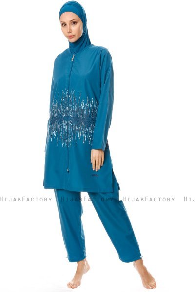 Hiranur - Petrol Burkini - Tesmay