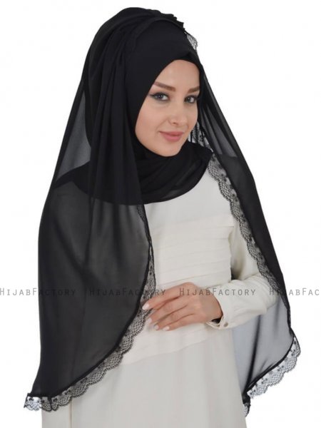 Ida Svart Praktisk Hijab Ayse Turban 328501d
