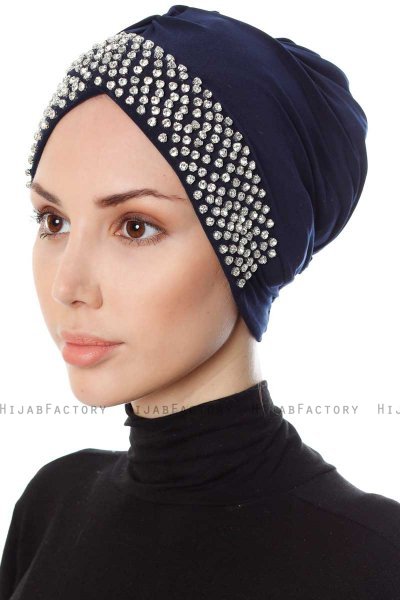 Irmak - Marineblå Turban