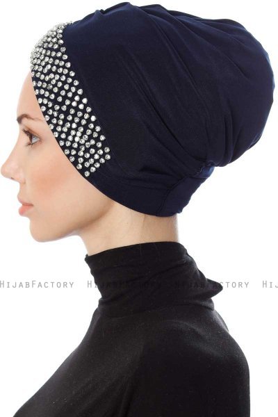 Irmak - Marineblå Turban