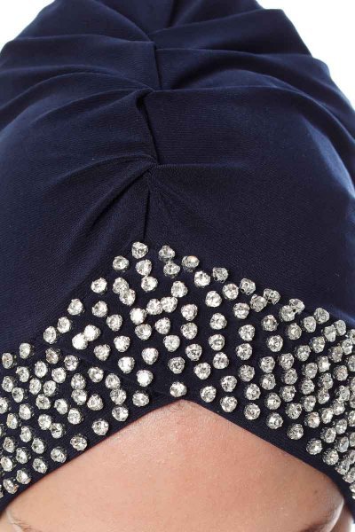 Irmak - Marineblå Turban