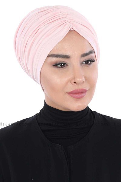 Jill - Gammelrosa Bomull Turban - Ayse Turban
