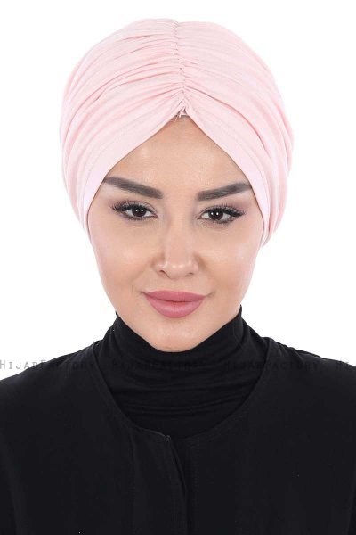 Jill - Gammelrosa Bomull Turban - Ayse Turban