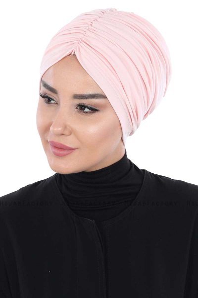 Jill - Gammelrosa Bomull Turban - Ayse Turban