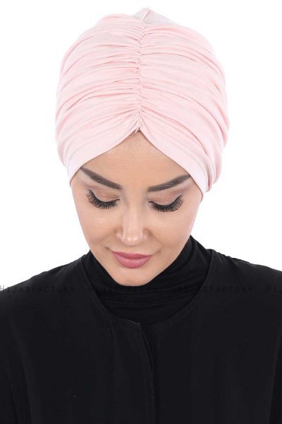 Jill - Gammelrosa Bomull Turban - Ayse Turban