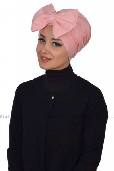 Julia - Gammelrosa Bomull Turban - Ayse Turban