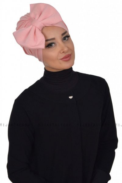 Julia - Gammelrosa Bomull Turban - Ayse Turban