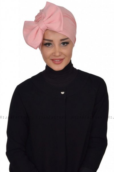 Julia - Gammelrosa Bomull Turban - Ayse Turban