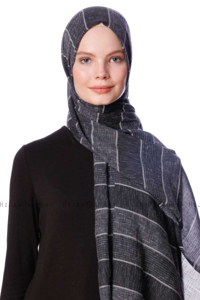 Kiral - Svart Hijab - Özsoy