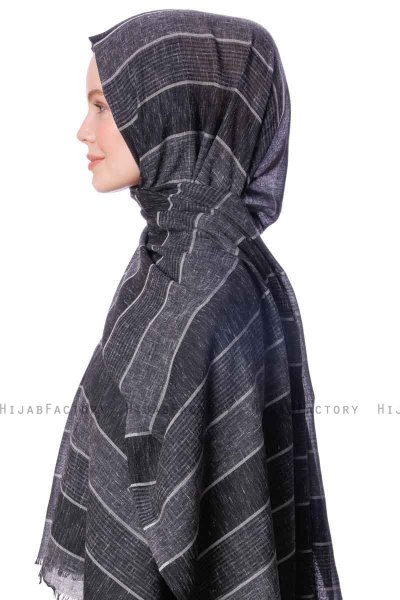 Kiral - Svart Hijab - Özsoy