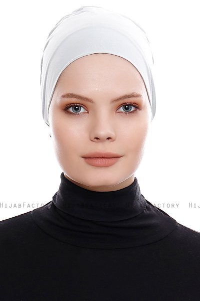 Kiraz - Lysegrå Bomull XXL Undersjal - Ecardin