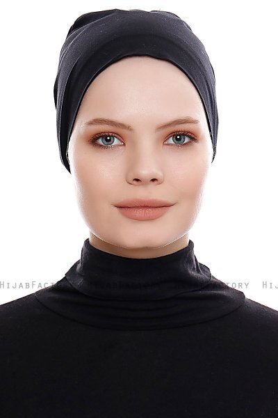 Kiraz - Svart Bomull XXL Undersjal - Ecardin