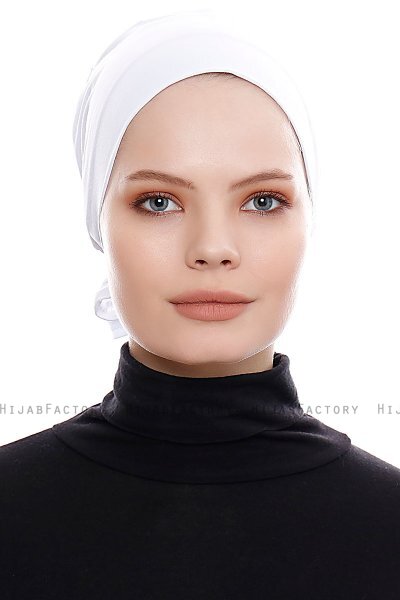 Kiraz - Hvit Bomull XXL Undersjal - Ecardin