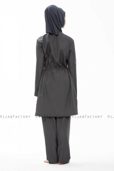 Kubra Antrasit Burkini Tesmay 280469e