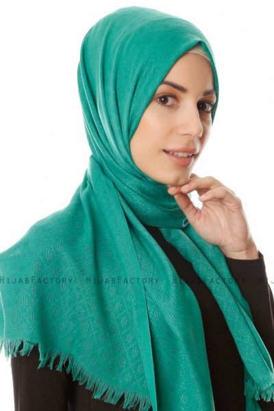 Lalam - Mørk Grønn Hijab - Özsoy