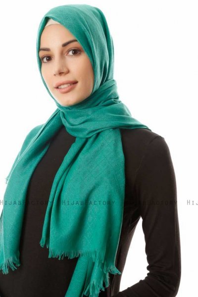 Lalam - Mørk Grønn Hijab - Özsoy