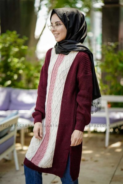 Maeve - Bordeaux Tunika - Insirah