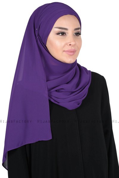 Malin - Lilla Praktisk Chiffon Hijab