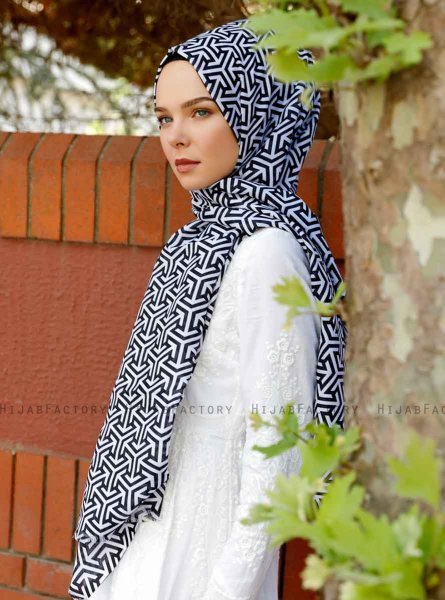 Meissa - Mønstret Hijab - Sal Evi