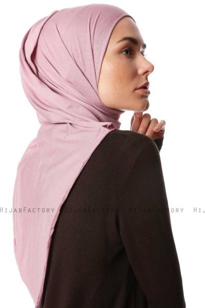 Melek - Lilla Premium Jersey Hijab - Ecardin