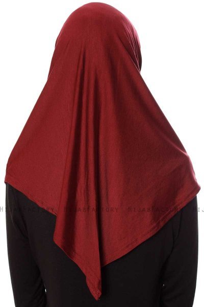 Mia - Bordeaux One-Piece Al Amira Hijab - Ecardin