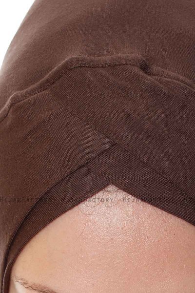 Mia - Brun One-Piece Al Amira Hijab - Ecardin