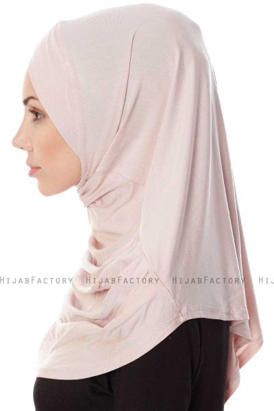 Mia - Gammelrosa One-Piece Al Amira Hijab - Ecardin