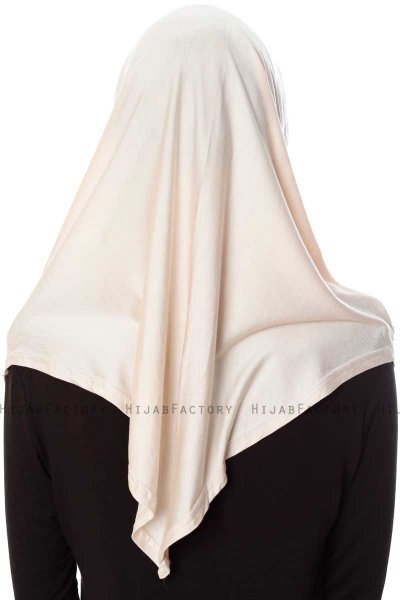 Mia - Lys Beige One-Piece Al Amira Hijab - Ecardin