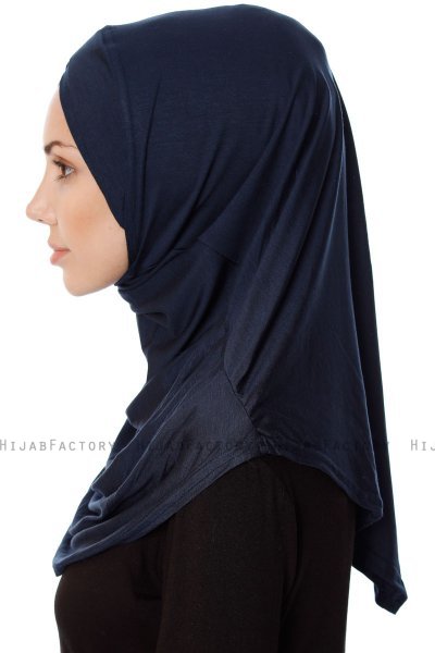 Mia - Marineblå One-Piece Al Amira Hijab - Ecardin